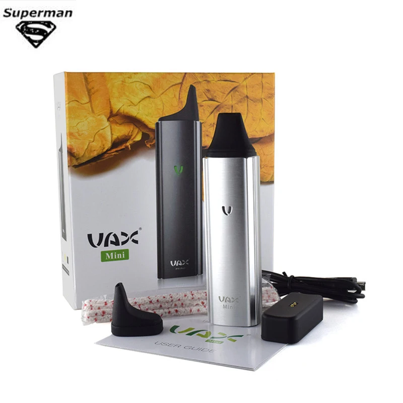 2 шт./лот испаритель сухой травы pen Vax Mini электронная сигарета 3000mah vape аккумулятор