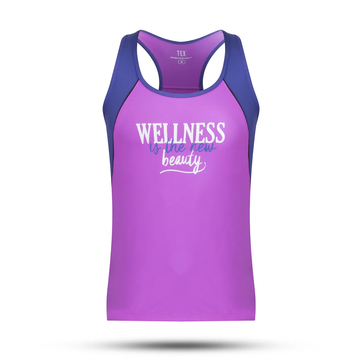 

lady women sport running top with high elastane