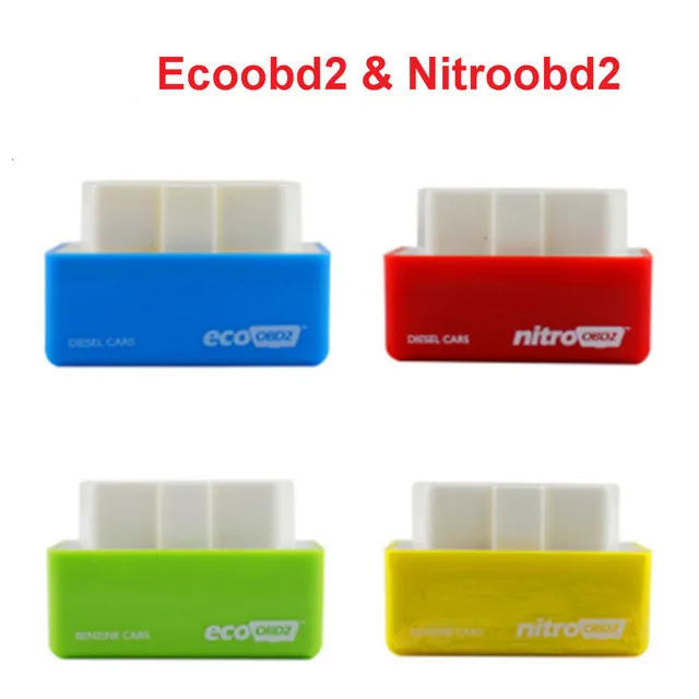 Чип тюнинг автомобильный RIOOAK Eco OBD2 для бензина штепсельная вилка и Nitro чип привода