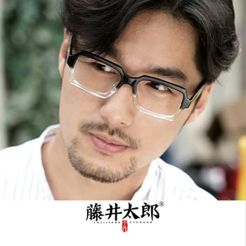 

TARO FUJII Optical Eyeglasses Frame Men Women Prescription Computer Glasses Spectacle Frame For Clear Lens Female Oculos de