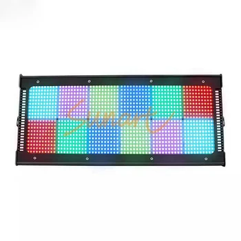 

Free shipping 1200 led stage effect strobe lighting dmx RGB for dj disco wash light working in party wedding bar city color