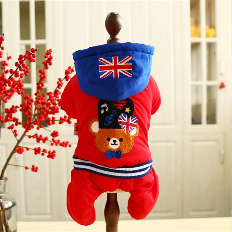 

Warm Dog Clothes For Small Dog Winter Pet Dog Coat Jacket Padded Clothes Puppy Outfit Yorkies Chihuahua Clothes
