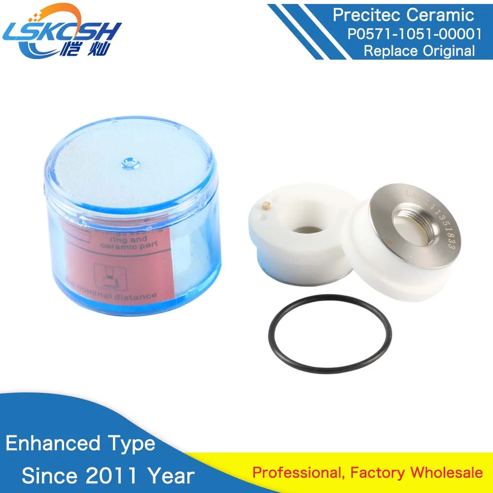 

LSKCSH Replace Original precitec laser ceramic KT B2 CON P0571-1051-00001for Procutter / Ermaksan han's laser cutting machines