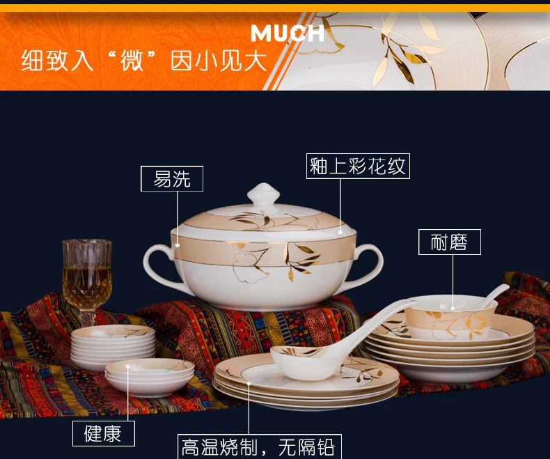 Laranja folha cabeça 56 cerâmica porcelana utensílios