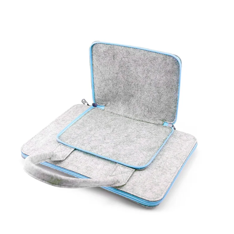 Wool Felt Laptop Bag For Mac 11 13 15 17 Mouse Bags Briefcase for Macbook Air Pro Retina For Lenovo Notebook Sleeve Case Wool Felt Laptop Bag For Mac 11 13 15 17 Mouse Bags Briefcase for Macbook Air Pro Retina For Lenovo Notebook Sleeve Case