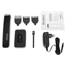 Профессиональный электрический триммер для волос Машинка для стрижки бороды перезаряжаемая Стрижка волос резак для волос Машинка для стрижки волос для мужчин EU Plug