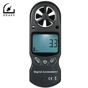 

3 in 1 Handheld Digital Anemometer Wind Speed Measurement Temperature Humidity Meter with LCD Backlight