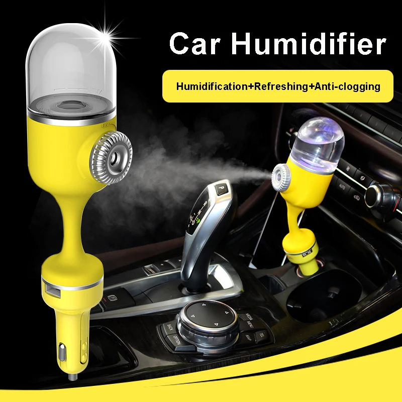 Buy DC12 24V Car Aroma Humidifier Air Aromatherapy Machine 60ML Tank Capacity