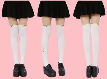 

New Design Lolita cute Women Pantyhose stitching Pantyhose