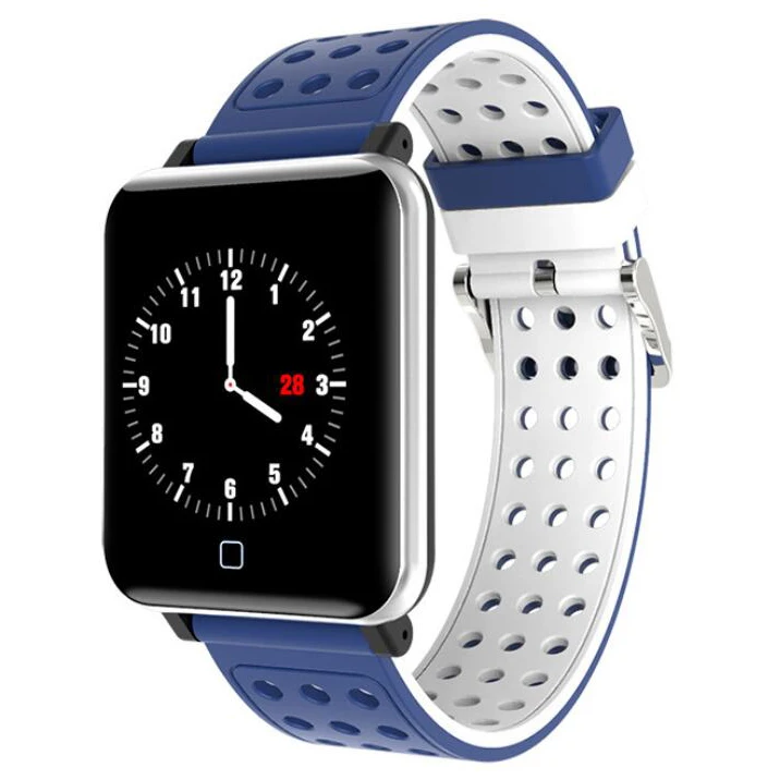 Smart watch M19 1.3 Inch IPS Bluetooth Weather Step Heart Rate Blood Pressure Oxygen Monitoring 8 Sports Mode Bracelet Gifts Smart watch M19 1.3 Inch IPS Bluetooth Weather Step Heart Rate Blood Pressure Oxygen Monitoring 8 Sports Mode Bracelet Gifts