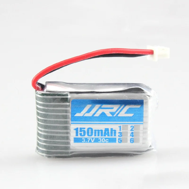 

3.7v 150mah 30C For jjrc H2 H8 H48 U207 Battery RC Quadcopter Spare parts 3.7v LIPO Battery for H8 Battery for toy Helicopter