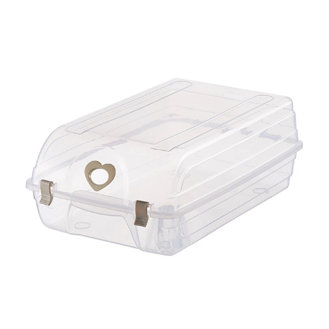 

ITECHOR Plastic Storage Box Moistureproof Thicken Shoes Sundries Modern Style Rectangle Storage Boxes Living Room Organizer Box