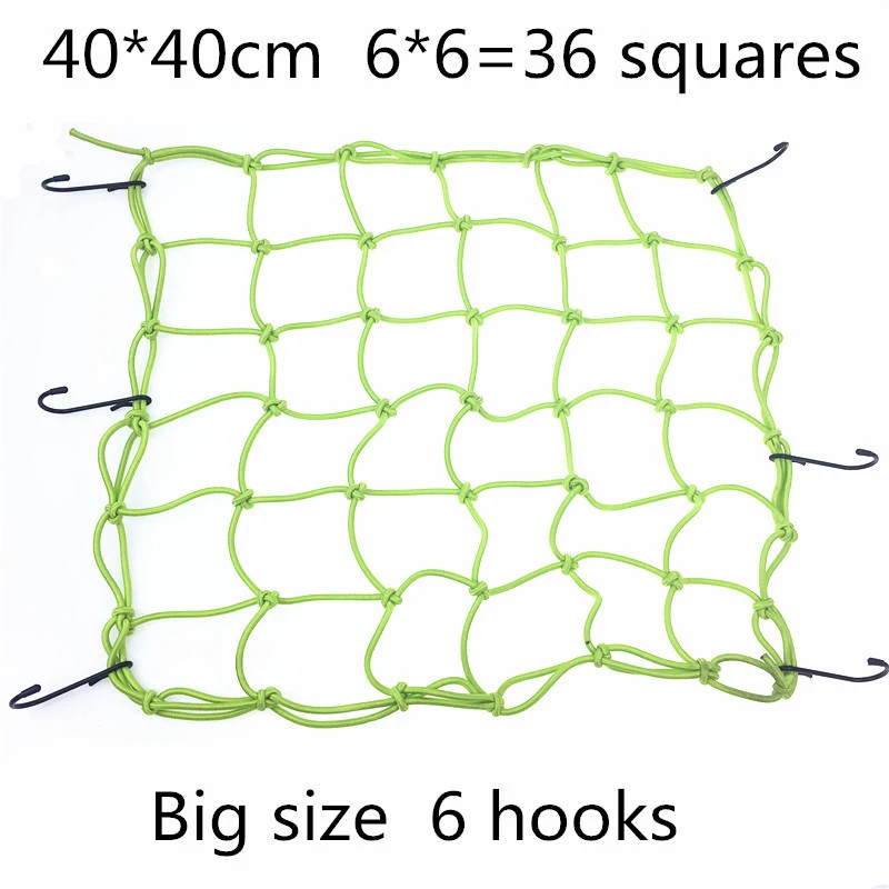 

Very Strong Motocross Motorcycle Bike ATV Helmet Cargo Luggage Portable Bag Net Moto Mesh Bungee Web Net Cafe Racer 1PCS