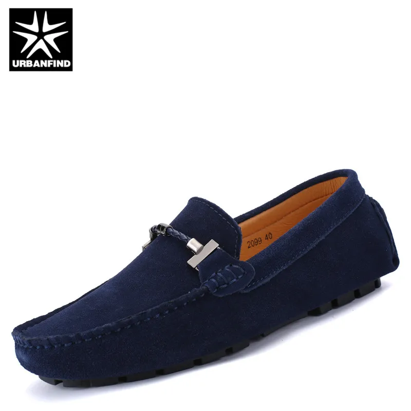 

URBANFIND New Arrival Men Fashion Driving Shoes 4 Colors Big Size 38-47 Breathable Soft Male Summer Slip-on Loafers Casual Shoes