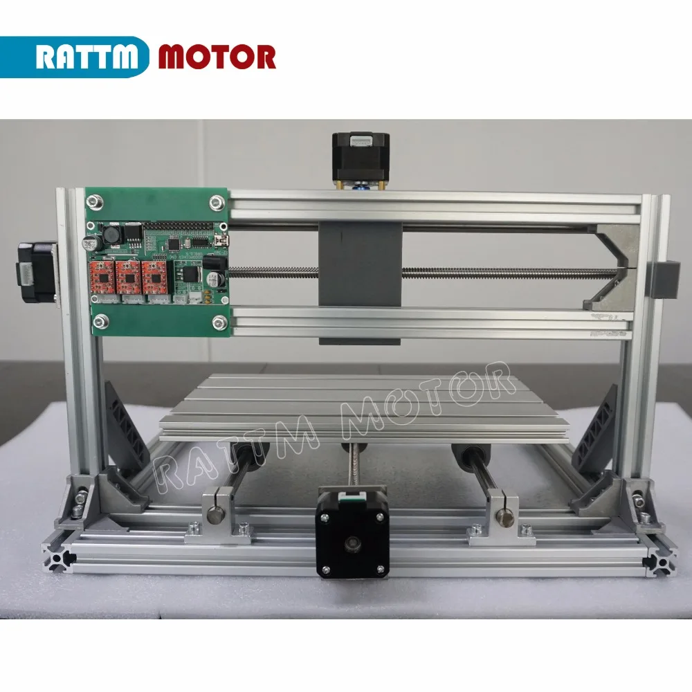 CNC 2418 GRBL управления ремесленный станок с ЧПУ рабочая зона 24x18x4,0 см, 3 оси Pcb ПВХ фрезерные машинный деревянный роутер, гравер, v2.5