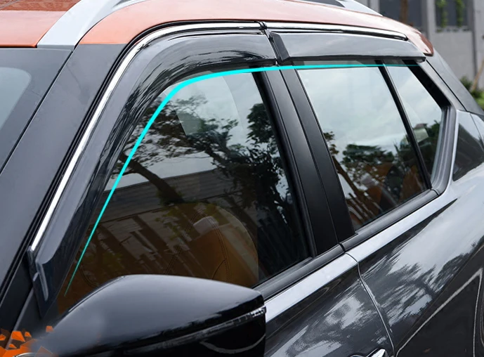 4 шт. для NISSAN KICKS 2017 козырек Windows|windows visor|nissan visorvisor visor |
