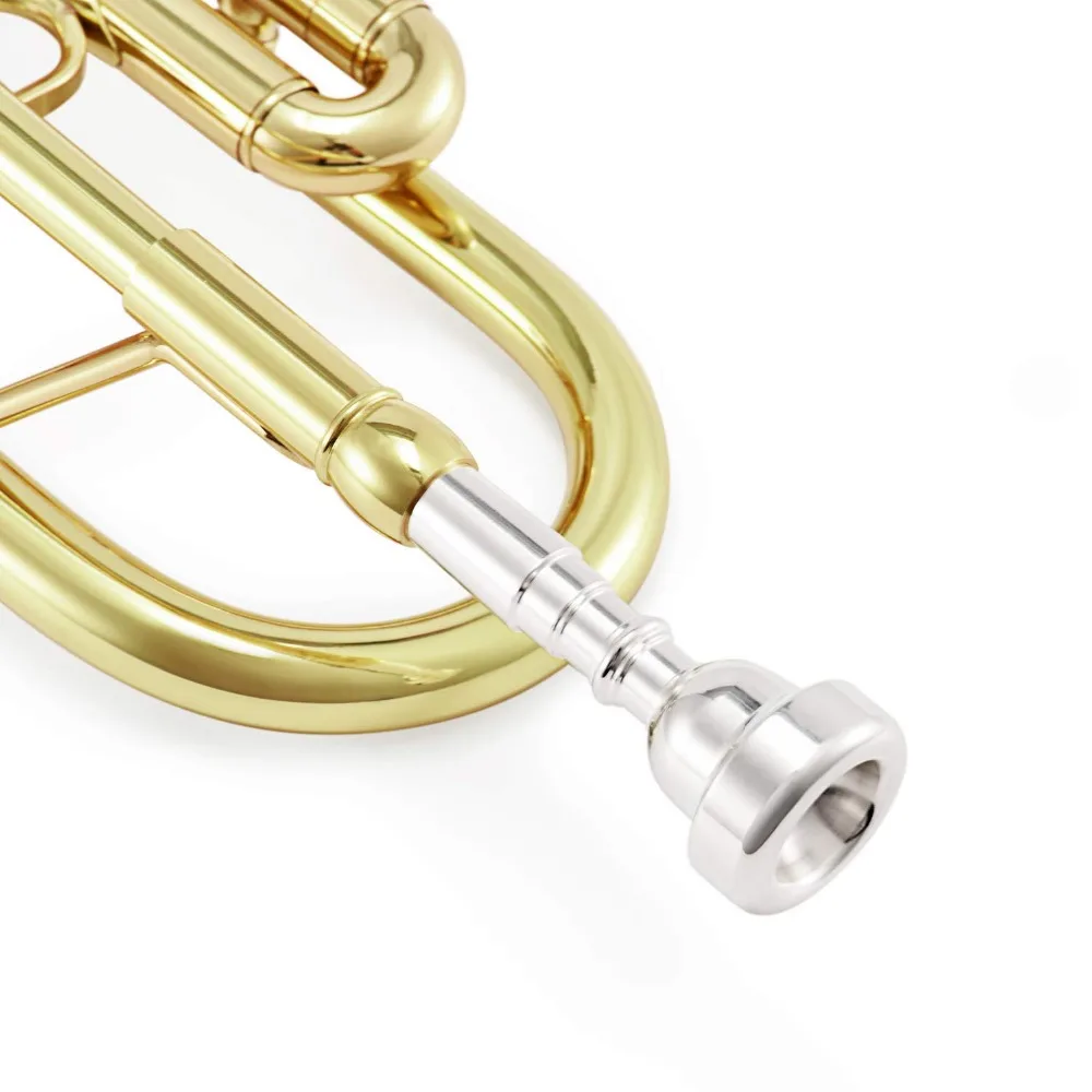 Профессиональная труба импорт латунная Золотая труба цифровая Механическая сварочная труба музыка принимает латунные Музыкальные инструменты