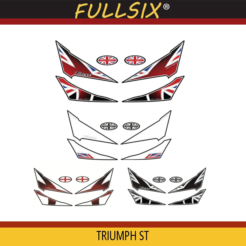 

Front Fairing Motor Number Board 3D Gel Protector for TRIUMPH ST 2005 2006 2007 2008 2009