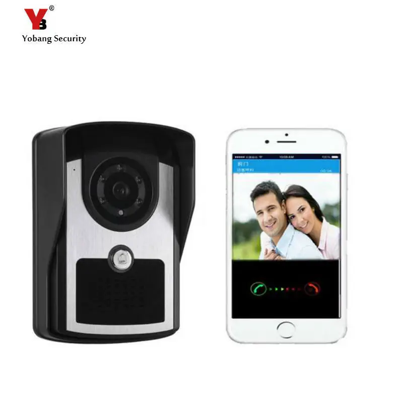 bilder für Yobang Sicherheit WiFi Türklingel mit Kamera Video Türklingel infrarot-nachtsicht-funktion türsprechanlage Unterstützung IOS Android APP bilder für Yobang Sicherheit WiFi Türklingel mit Kamera Video Türklingel infrarot-nachtsicht-funktion türsprechanlage Unterstützung IOS Android APP