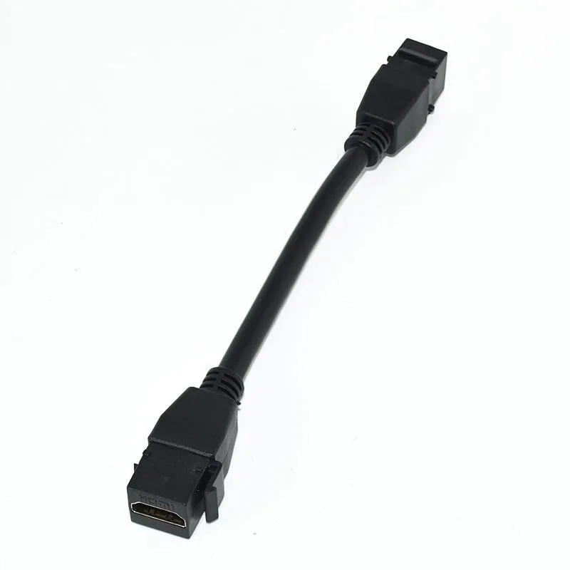 Новый стиль 10 см keystone HDMI 1.4 конвертер Кабели Кабо Kabel jack Переходник F/F адаптер для