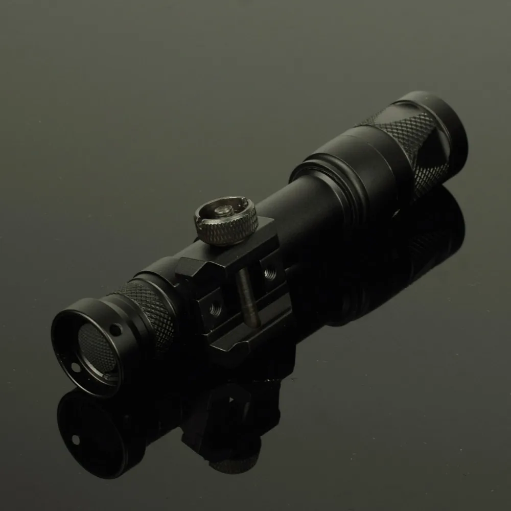Lantrena para 20mm Lambul Scout Caça Estroboscópio Lanterna Pistola Arma Weaver Picatinny Ferroviário M600 M600v Luz 3 Lambul m600 m600v scout luz caça estroboscópio