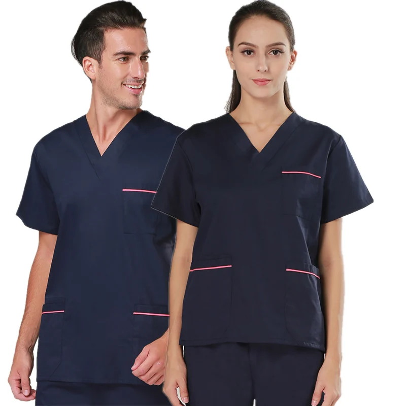 2017 New Arrival Surgical Scrub Sets Women and Men Doctor Nurse