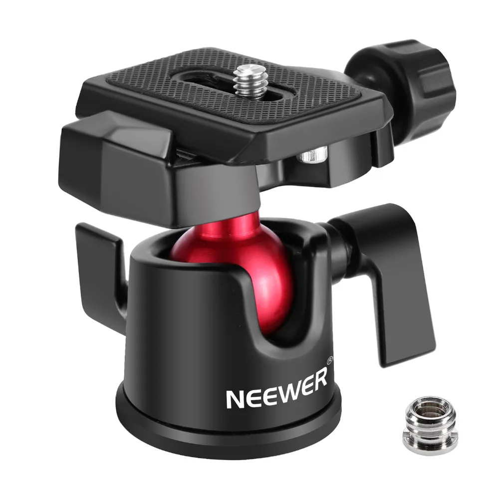 Neewer Camera Video Tripod Ball Head 360 Degree Rotating Panoramic