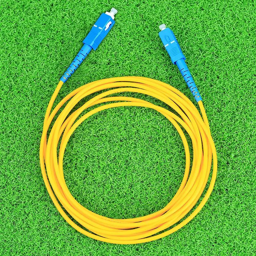 KELUSHI SC волоконно оптический джемпер FTTH однорежимный одножильный соединительный