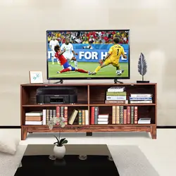 Goplus 58 "современный деревянный ТВ Стенд консоль для хранения развлекательный медиа центр гостиная мебель для дома HW60356