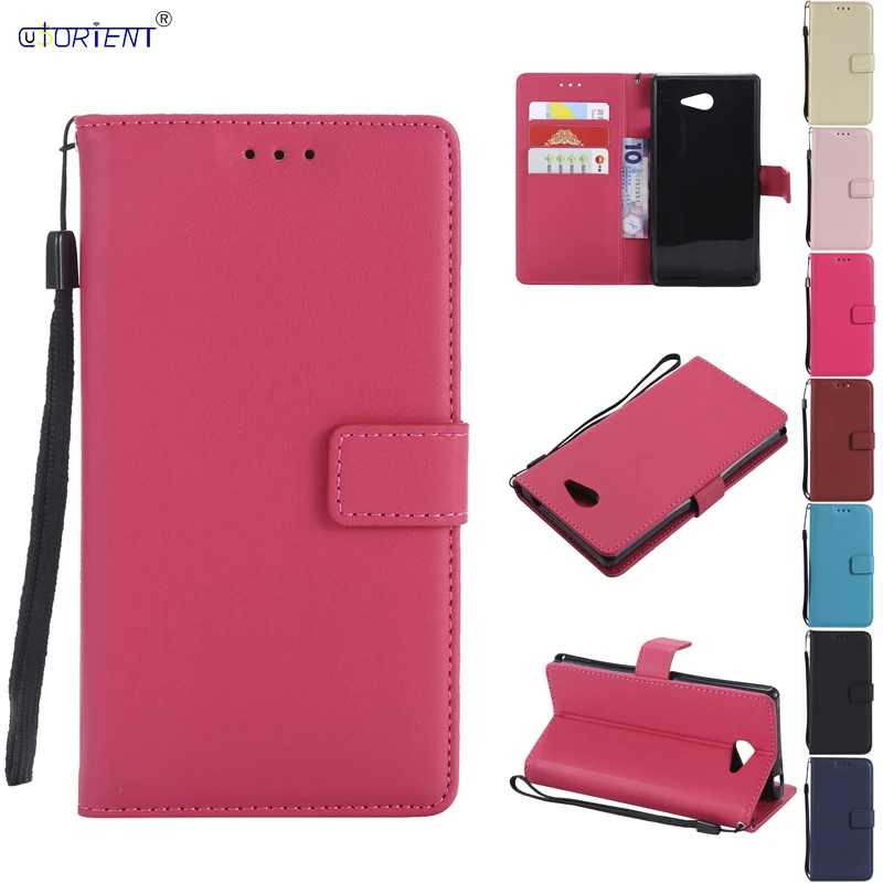 Чехол книжка для Sony Xperia M2 Aqua Dual S50H D2302 кожаная сумка телефона M2Aqua D2303 D2406 D2305 D2306