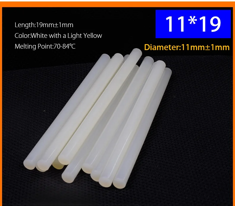 

Adhesive Craft Sticks 10pcs/lot 11mm X190mm Desinger Power Tool Non-Toxic Hot Melt Glue Sticks