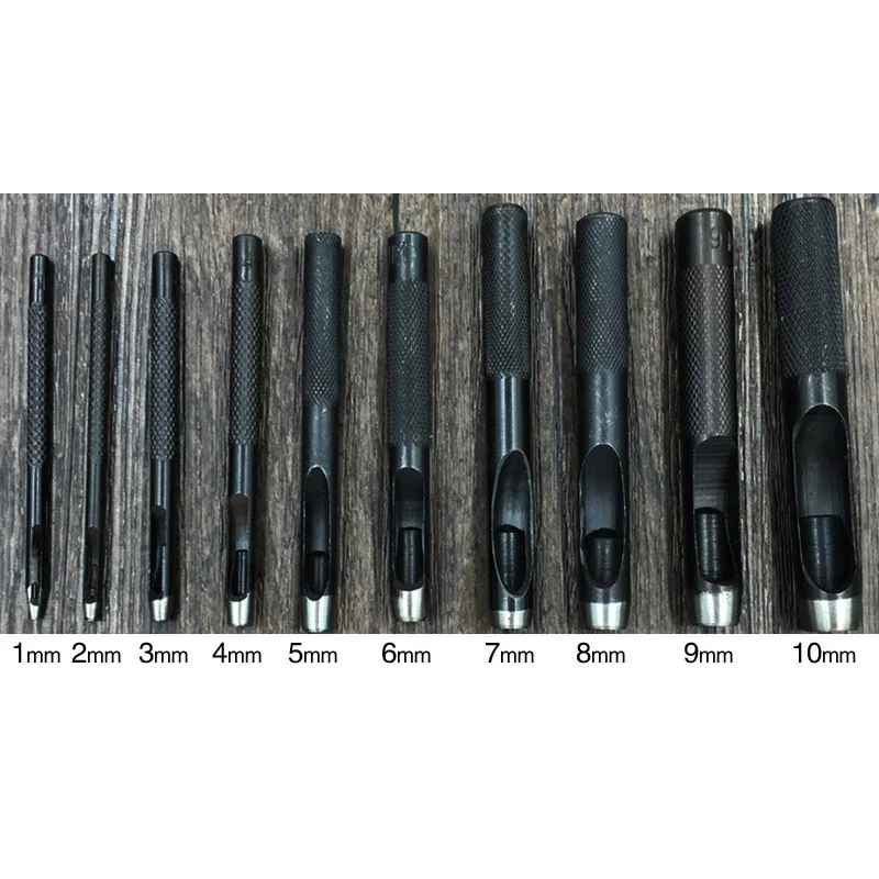 10-Pcs-Round-Carbon-Steel-Leather-Craft-Shank-Hollow-Hole-Punch-1mm10mm-for-Leather-Belt-Band (5)