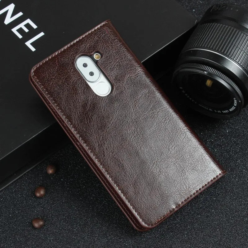 

For Huawei Honor 6X Case Cover Flip Wallet Genuine Leather Cases for Huawei Mate 9 Lite GR5 2017 Honor 6X 2016 Coque Fundas