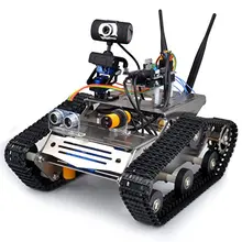 Wifi inalámbrico Kit para Arduino Robot Coche/Hd Cámara Ds Kit Robot Inteligente Robot Educativo para Los Niños