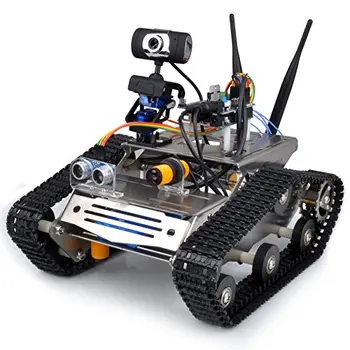 

Wireless Wifi Robot Car Kit for Arduino / Hd Camera Ds Robot Smart Educational Robot Kit for Kids