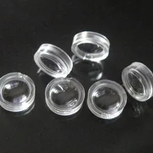 PRYK-7 высококачественные лазерные линзы, лазерная указка объектив, чистая поверхность, размер: 7X2 мм, фокусное расстояние: 6 мм, материалы PMMA