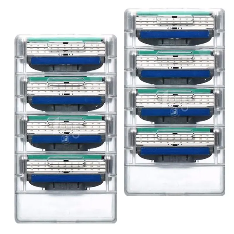 

8pcs/Set High quality Razor Blades,Compatible for Gillettee Mache 3 Machine Shaving Razor Blade for Men Face Care