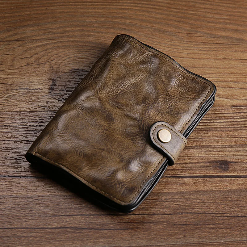 Мужской кошелек-клатч из натуральной кожи, брендовый мужской держатель для карт, кошелек из воловьей кожи Carteira