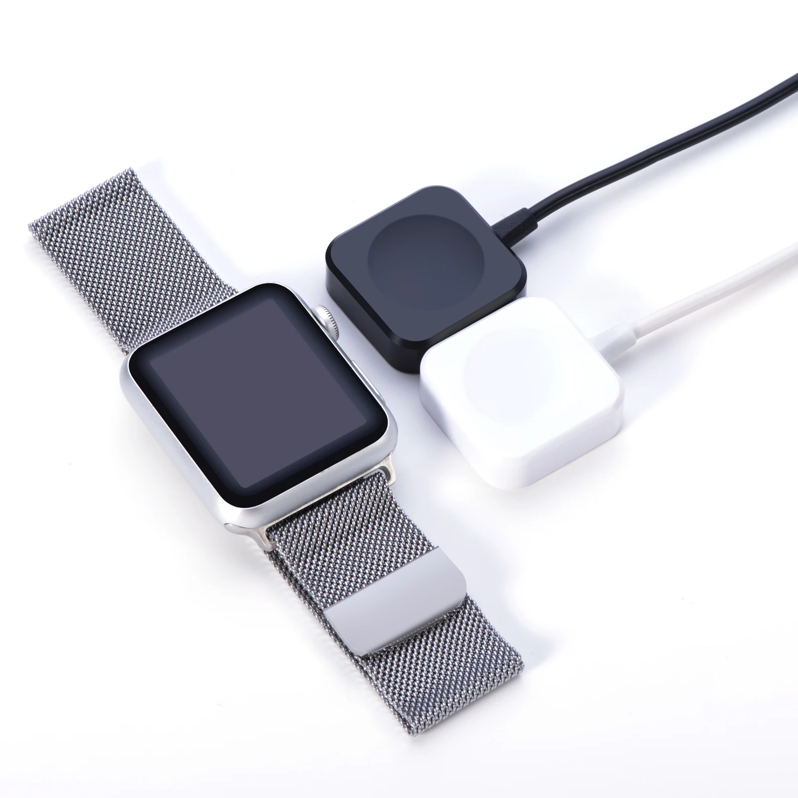 Магнитное зарядное устройство для Apple Watch USB Беспроводная зарядка для I Watch Series 4 3 2 1 зарядное устройство для часов универсальное беспроводное зарядное устройство