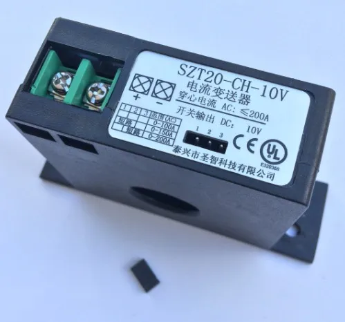 

Passive AC current sensing transmitter current detection protector AC 0-200A conversion voltage 0-10V