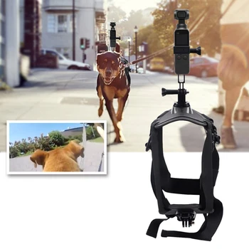 

Pet Supplies Pets Dog Harness Mount Adjustable Chest Strap Shoot Picture and Video for Insta360 ONE X/EVO Action Camera