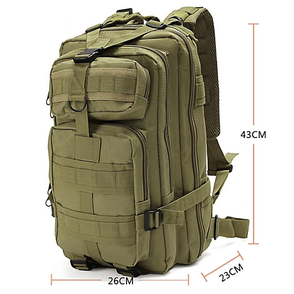 Уличный походный тактический рюкзак, Военная Тактическая Сумка, спорт, кемпинг, охотничий водонепроницаемый тактический рюкзак