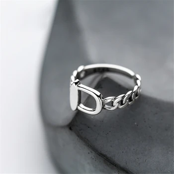 

Minimalism Ring Anillos Real 925 Silver Jewelry Vintage Charm Joyas Gift Haut Femme Bague Femme Aneis Punk Rings for Women