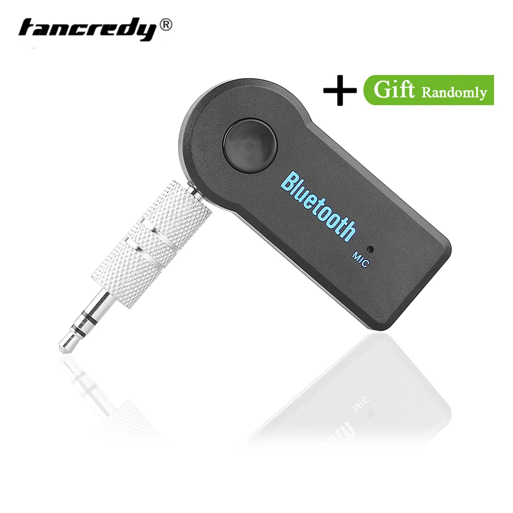 

Wireless Car Bluetooth Aux Receiver Adapter 3.5mm jack Aux Bluetooth Receiver Adapter Bluetooth Handsfree Car Kit For Speaker