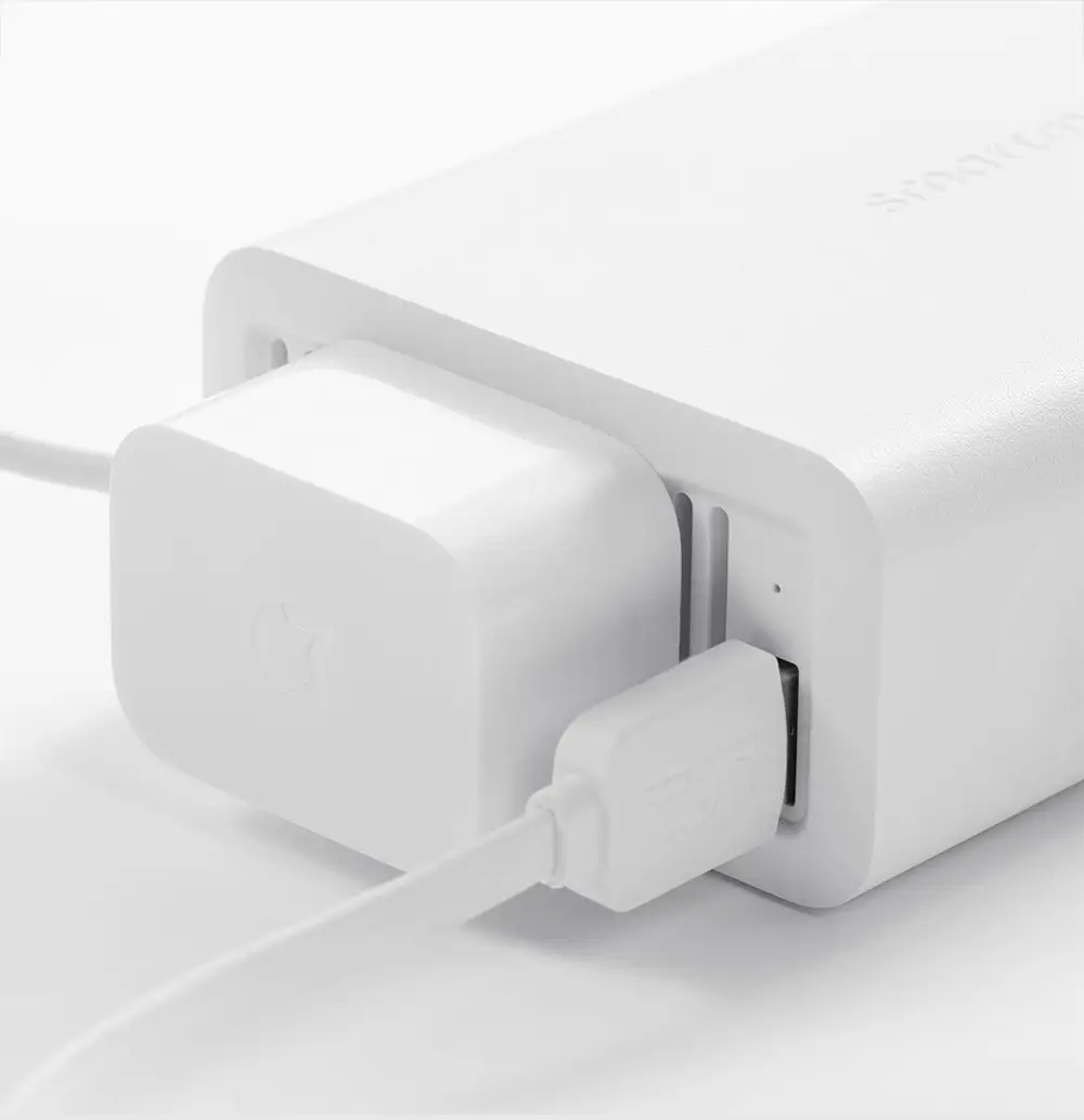 Xiaomi Mijia Smartmi Car Inverter 12V to 220V USB Multi-function Fast Charging AC Socket Safe Protection White Xiaom Xiao Mi (4)
