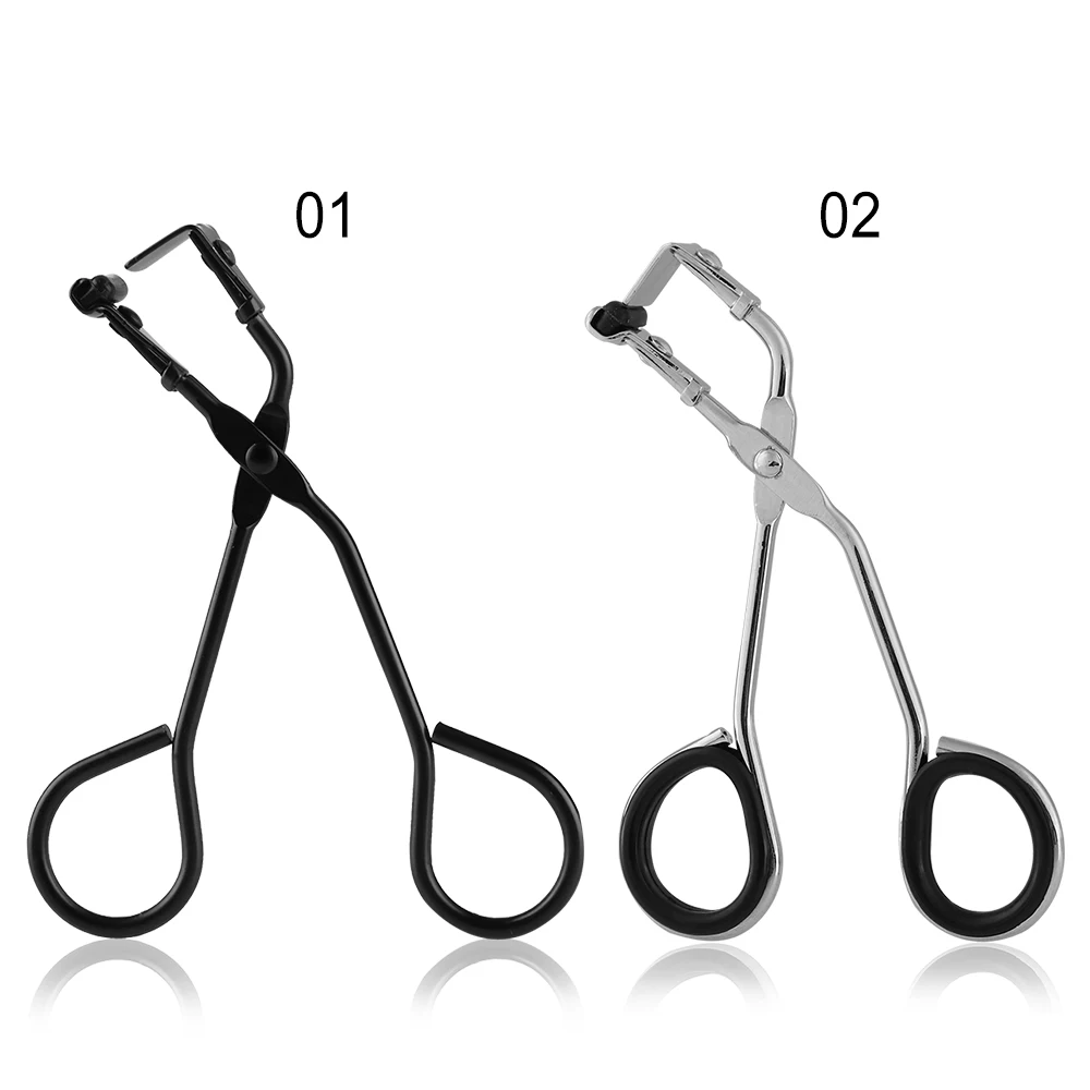 

1 PC Eyelash Curler Tweezers Stainless Steel Eyelash Clip Women's Fashion Pro Handle Eye Lashes Beauty Cosmetic Accessorices
