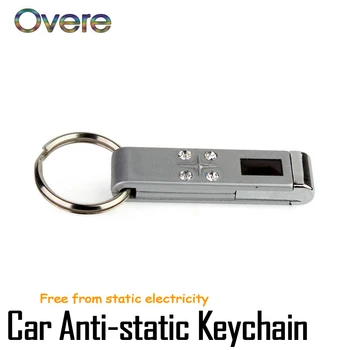 

Overe 1PC Fashion Anti-static Keychain Car Key Chain Ring For Toyota Corolla Seat Leon Jeep Renegade Skoda Fabia Rapid Renault