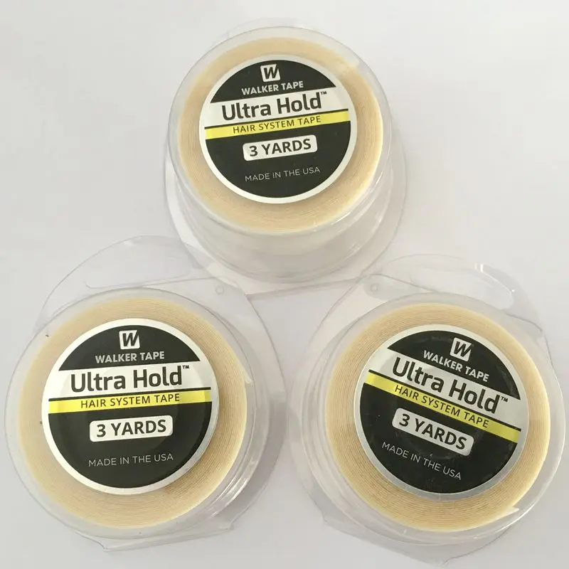 2.54 cm X 3 yards Ultra Hold Lace Wig Adhesive Tape White lace front