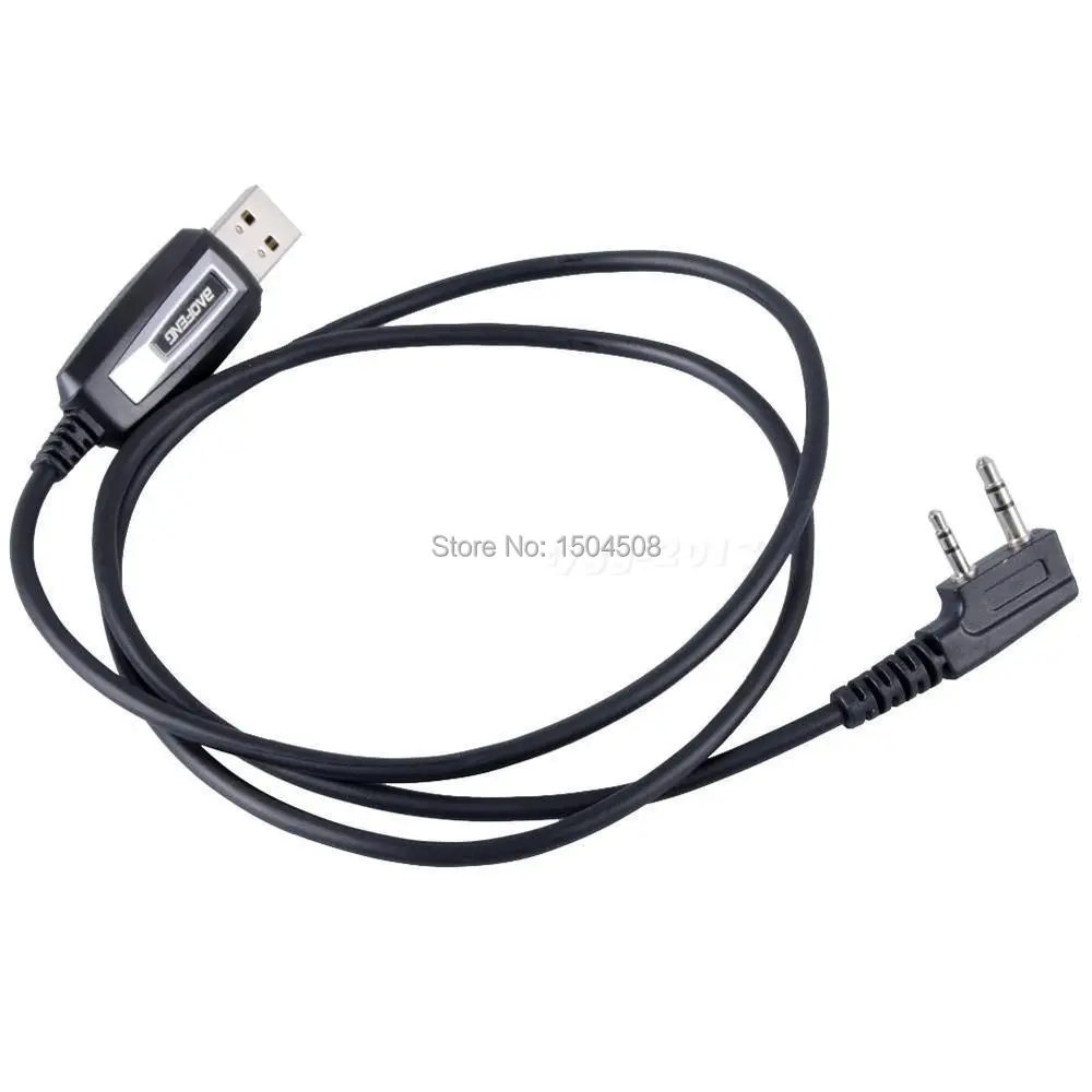 BAOFENG 2 контактный разъем USB кабель для программирования CB радио портативная рация