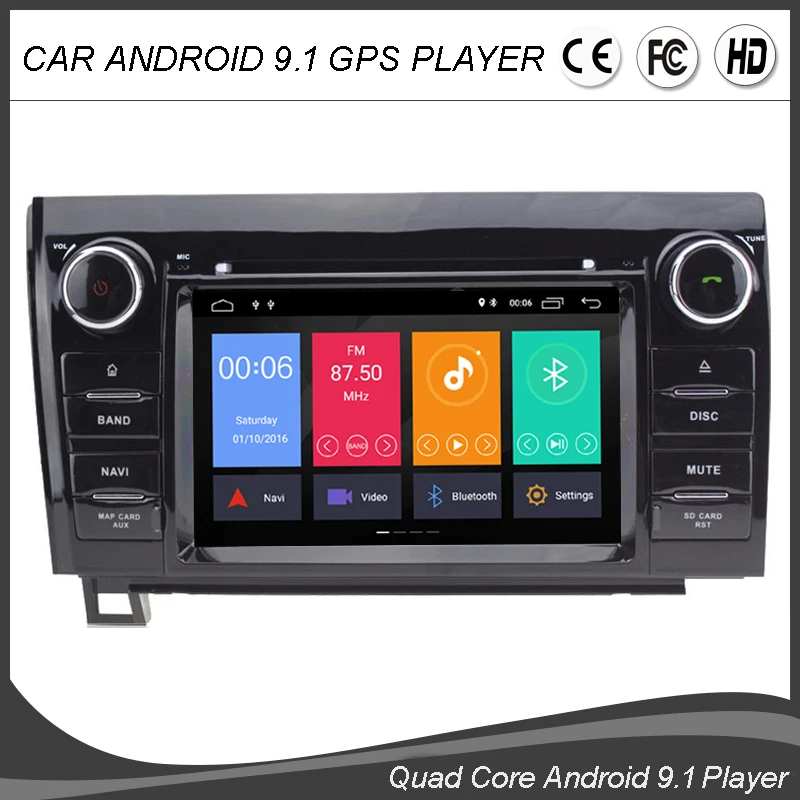 Android 9.0 Quad Core Car DVD GPS Player For TOYOTA Sequoia Tundra Stereo Navigation System Multimedia Radio BT A2DP Map TPMS SD Android 9.0 Quad Core Car DVD GPS Player For TOYOTA Sequoia Tundra Stereo Navigation System Multimedia Radio BT A2DP Map TPMS SD